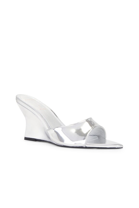 view 2 of 5 Maeva Wedge in Silver Mirror Metallic