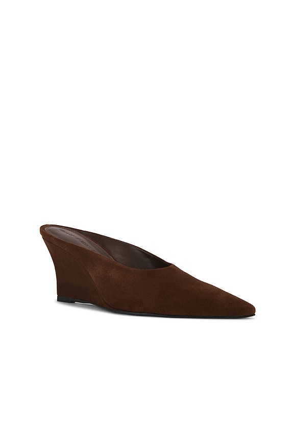 view 2 of 5 ESCARPIN ALYSHA 70 in Brownie Suede