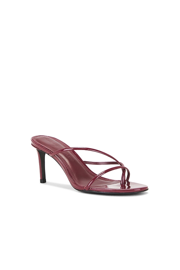 view 2 of 5 Carla 65 Mule in Ruby Red Patent Leather