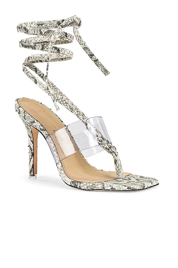 view 2 of 5 Melanie Sandal in Coconut Python