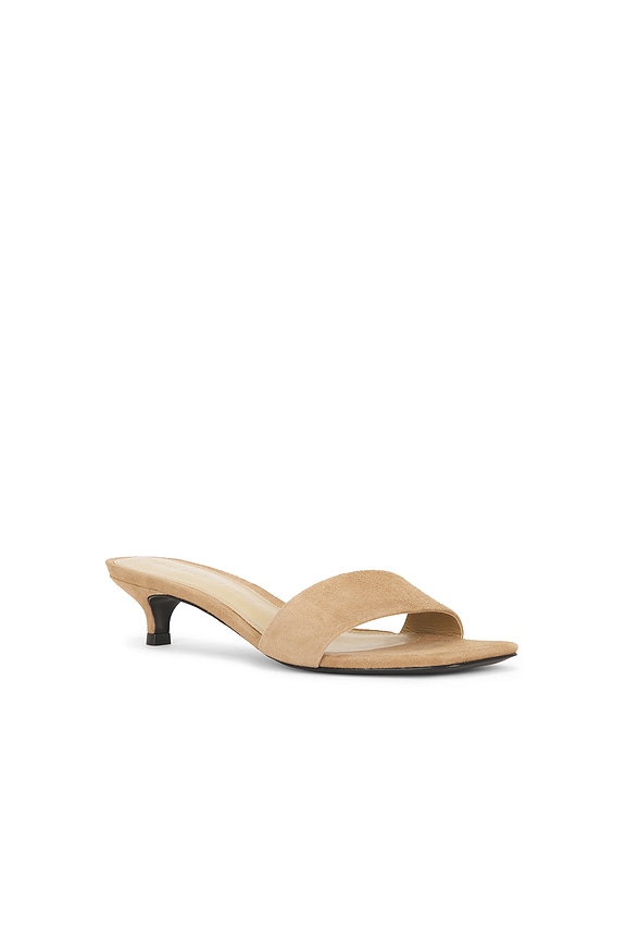 view 2 of 5 Avery 35 Mule in Latte Suede
