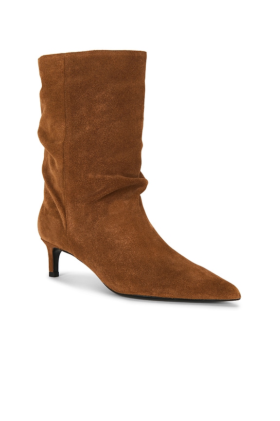 view 2 of 5 BOTTINES MARTY 50 in Tobacco Suede