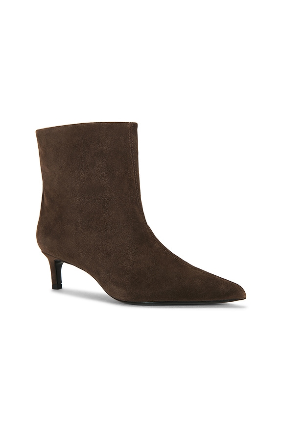 view 2 of 5 САПОГИ TRINA 50 in Dark Brown Suede