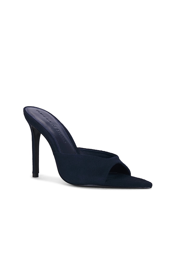 view 2 of 5 Brea Mule in Midnight Blue Suede