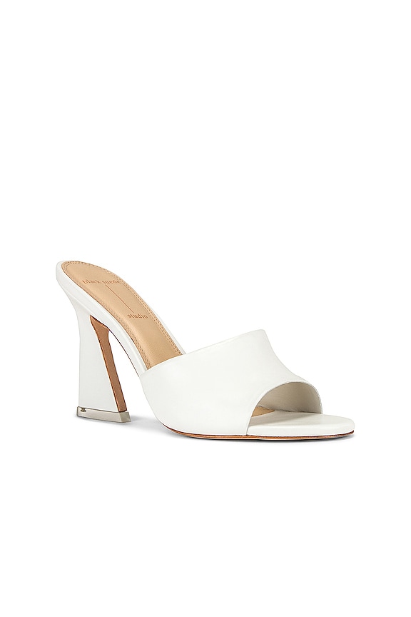 view 2 of 5 Nadya Mule Sandal in White Nappa Leather