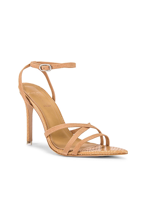 view 2 of 5 KRIS 샌들 in Bare Kid Suede & Bare Snake Leather