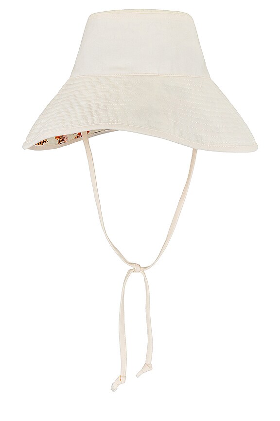 view 2 of 4 Wide Brim Hat in Antique White