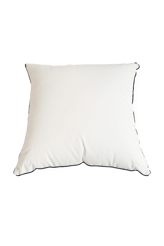 view 2 of 2 Euro Throw Pillow in Rivie White