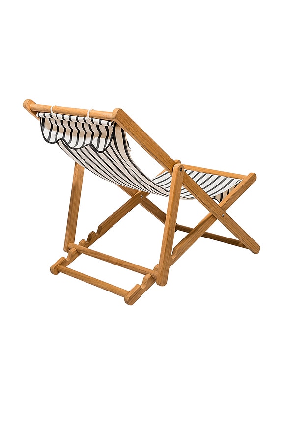 view 2 of 7 Sling Chair in Monaco Black Stripe