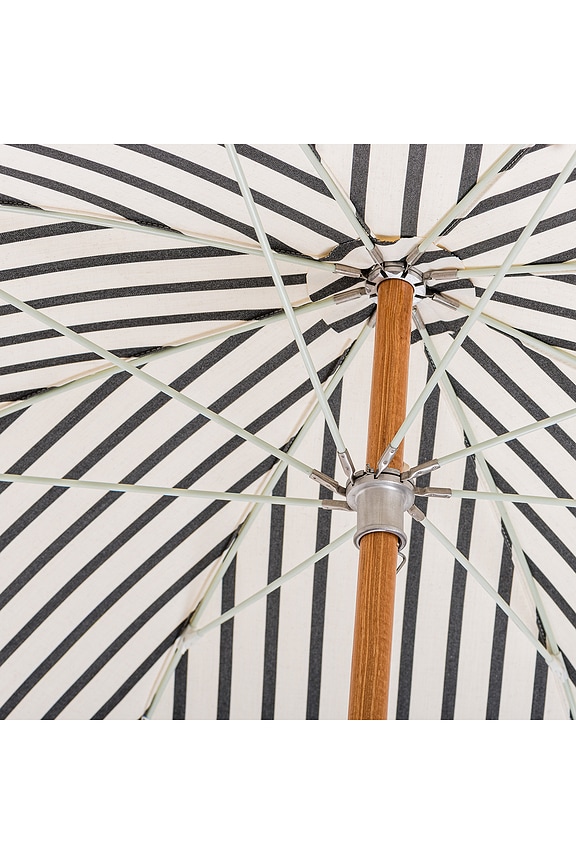 view 2 of 3 Premium Umbrella in Monaco Black Stripe