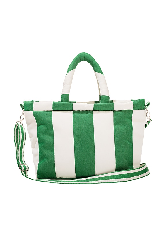 view 2 of 5 BOLSO TOTE ENFRIADOR CLOUD CLOUD COOLER TOTE BAG in Crew Canyon Green Stripe