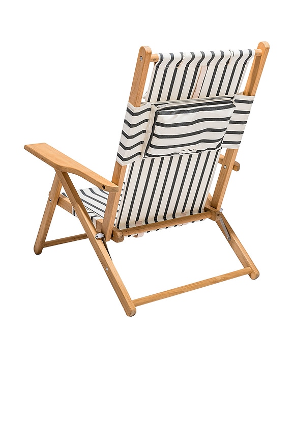 view 2 of 8 SILLA CHAIR in Monaco Black Stripe