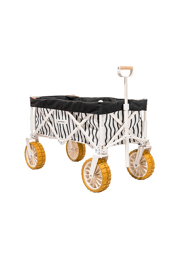 view 2 of 9 CARRITO DE PLAYA BEACH CART in Monaco Black Stripe