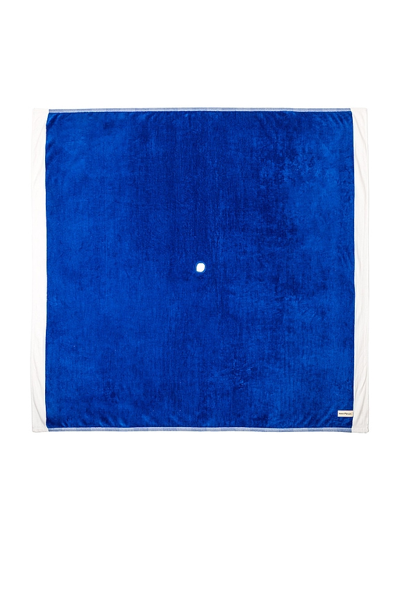 view 2 of 6 ОДЕЯЛО CREW MEDITERRANEAN BLUE STRIPE BEACH BLANKET in Crew Mediterranean Blue Stripe