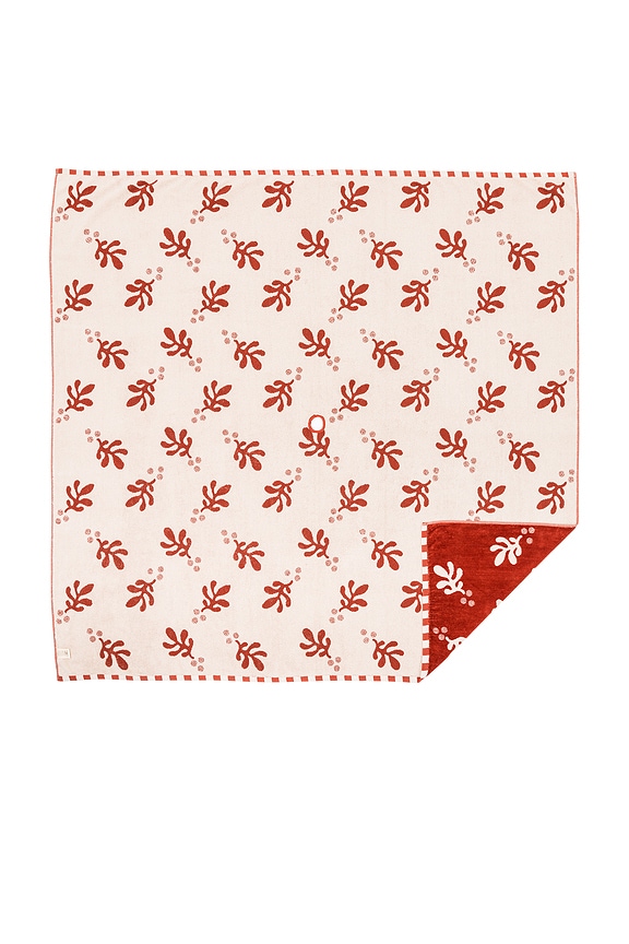 view 2 of 4 MANTA PLAYA BEACH BLANKET in Benoit Le Sirenuse Jacquard