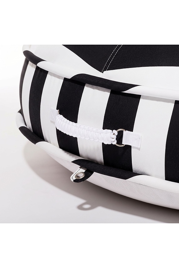 view 2 of 4 FLOTADOR PISCINA CANVAS POOL RING in Crew Vintage Black Stripe