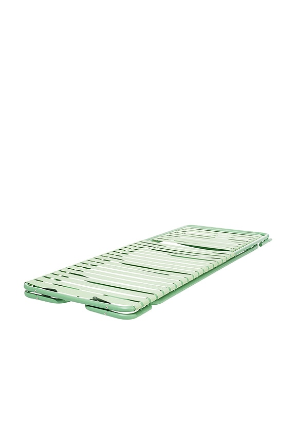 view 2 of 5 CHAISE LONGUE SUNLINER LOUNGER in Jade Green