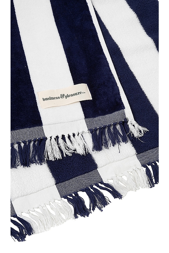 view 2 of 6 TOALLA HOLIDAY TOWEL in Crew Navy Stripe