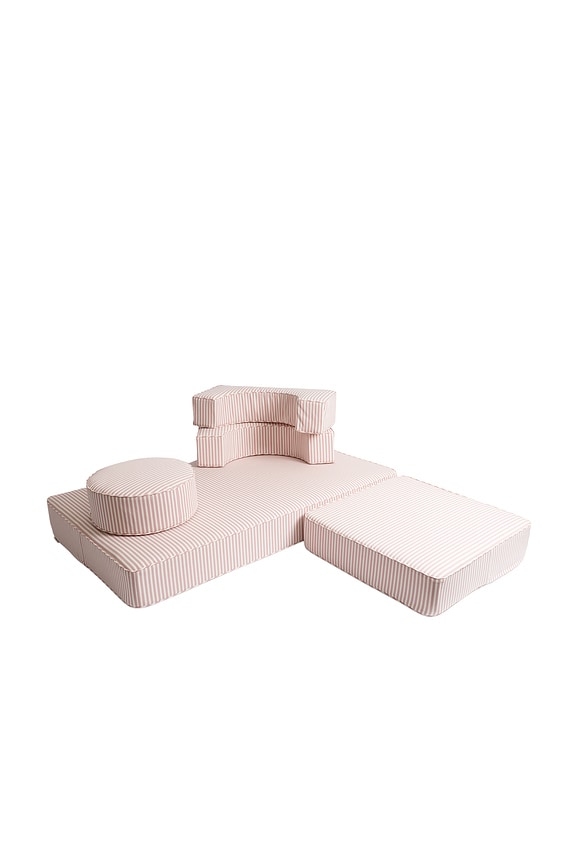 view 2 of 4 ПОДУШКА MODULAR PILLOW STACK in Laurens Pink Stripe