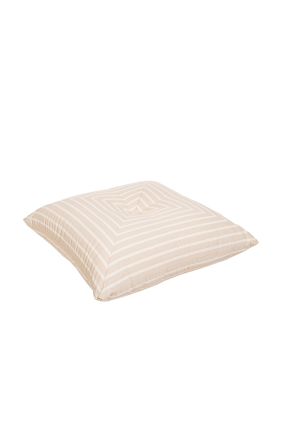 view 2 of 4 FLOOR PILLOW 필로우 in Monaco Natural Stripe