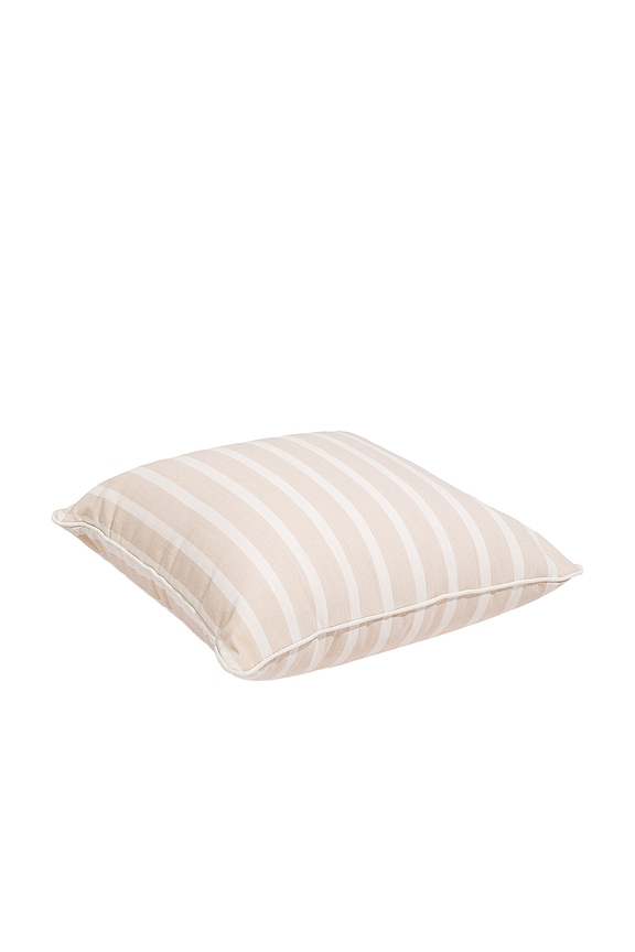 view 2 of 4 ПОДУШКА THROW PILLOW - SMALL SQUARE in Monaco Natural Stripe