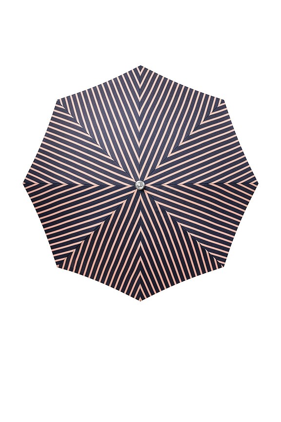 view 2 of 5 PREMIUM UMBRELLA 우산 in Monaco Navy And Pink Stripe