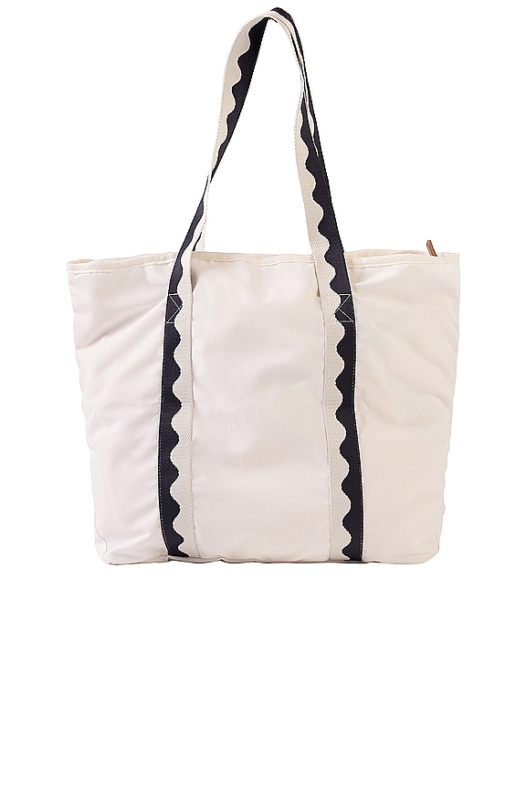 view 2 of 5 Beach Bag in Riviera White