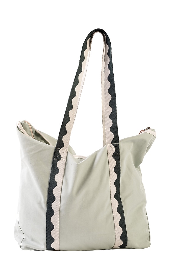 view 2 of 5 Beach Bag in Rivie Green