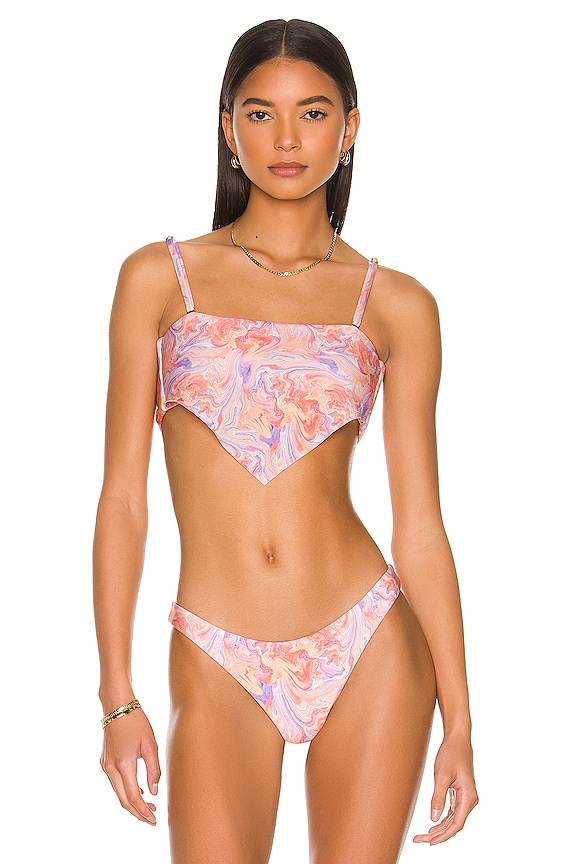 view 2 of 5 Calypso Bikini Top in Malta