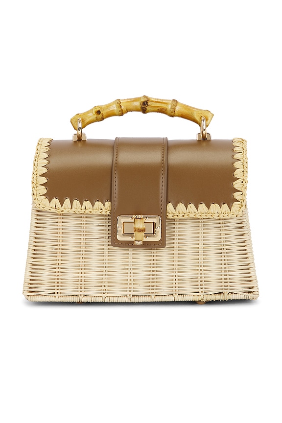 view 2 of 5 Debon Bag in Chocolate & Natural