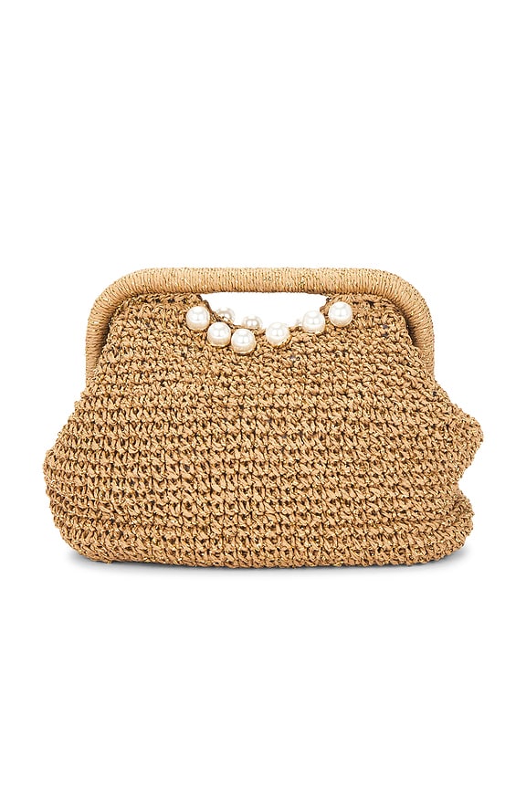 view 2 of 4 Karen Pearl Clutch in Gold