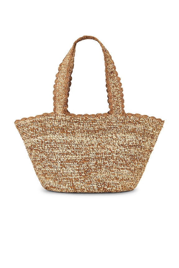 view 2 of 4 Aster Trapeze Tote in Natural Multi