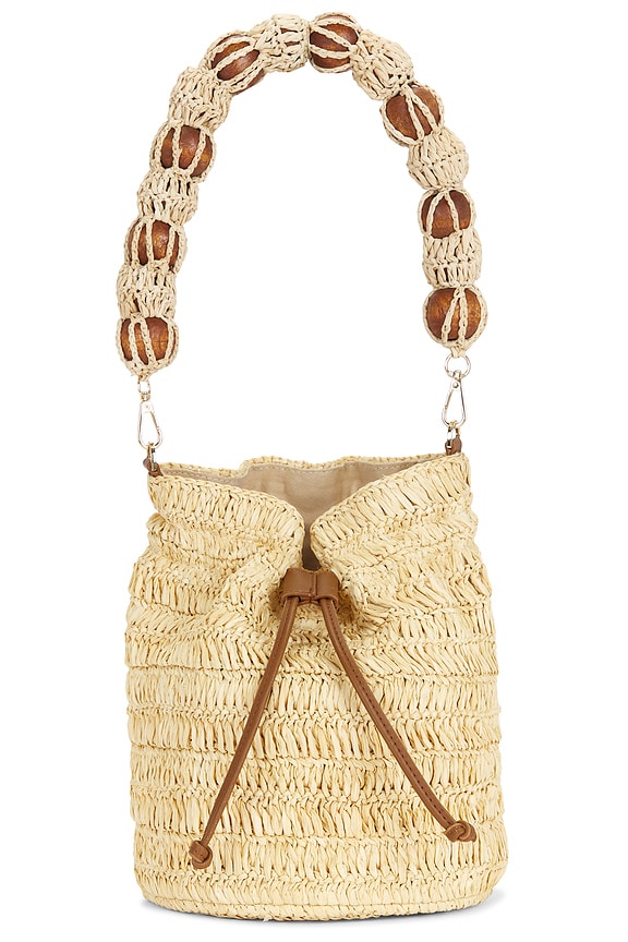 view 1 of 4 Tessa Bucket Bag in Natural