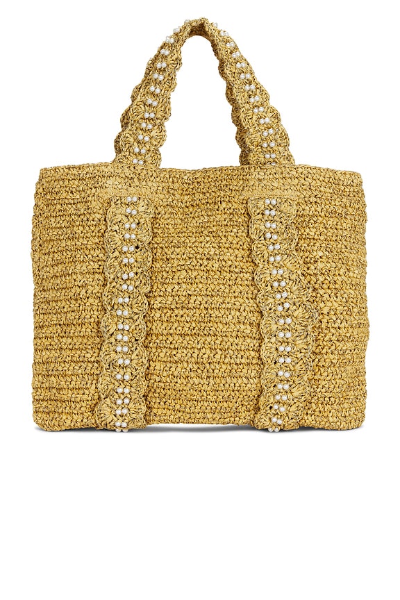 view 2 of 4 SAC FOURRE-TOUT PEARL in Sand & Gold
