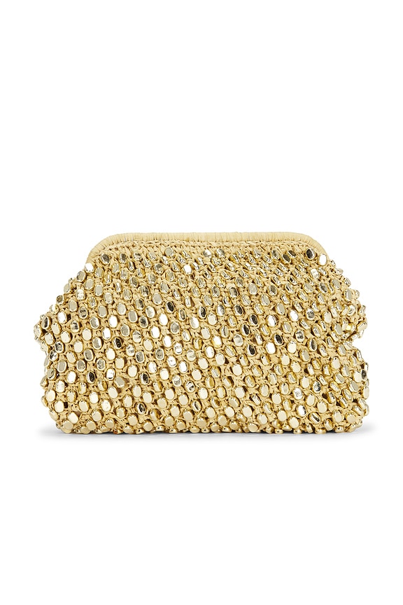 view 1 of 4 POCHETTE VITA in Natural & Gold