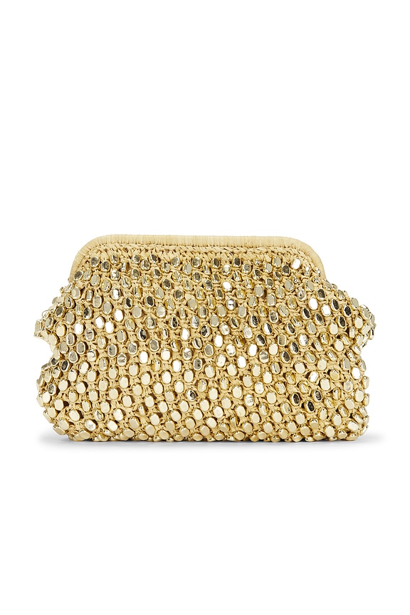 view 2 of 4 POCHETTE VITA in Natural & Gold