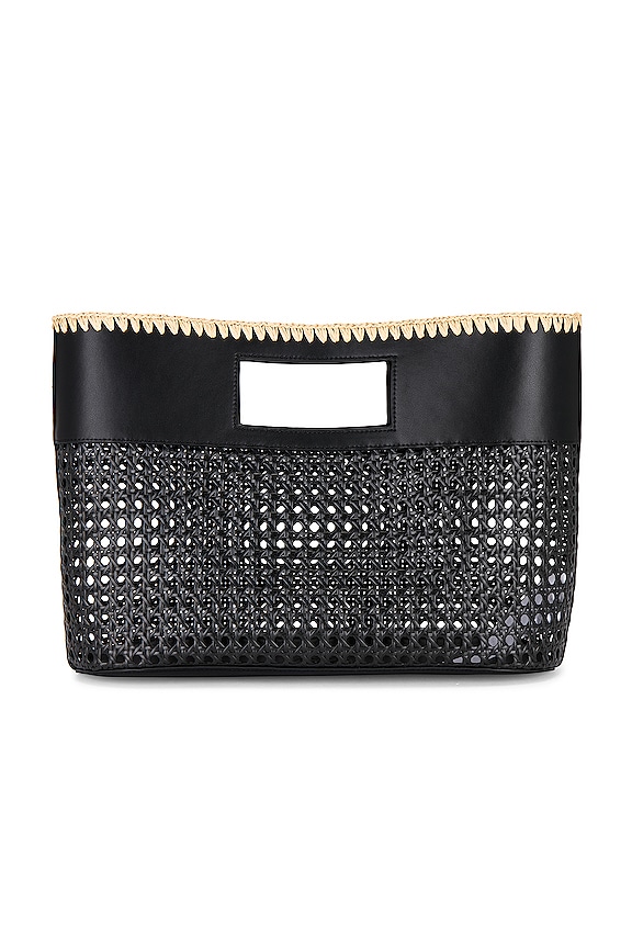 view 2 of 4 TOTE PEQUEÑO ELLIE in Black & Natural