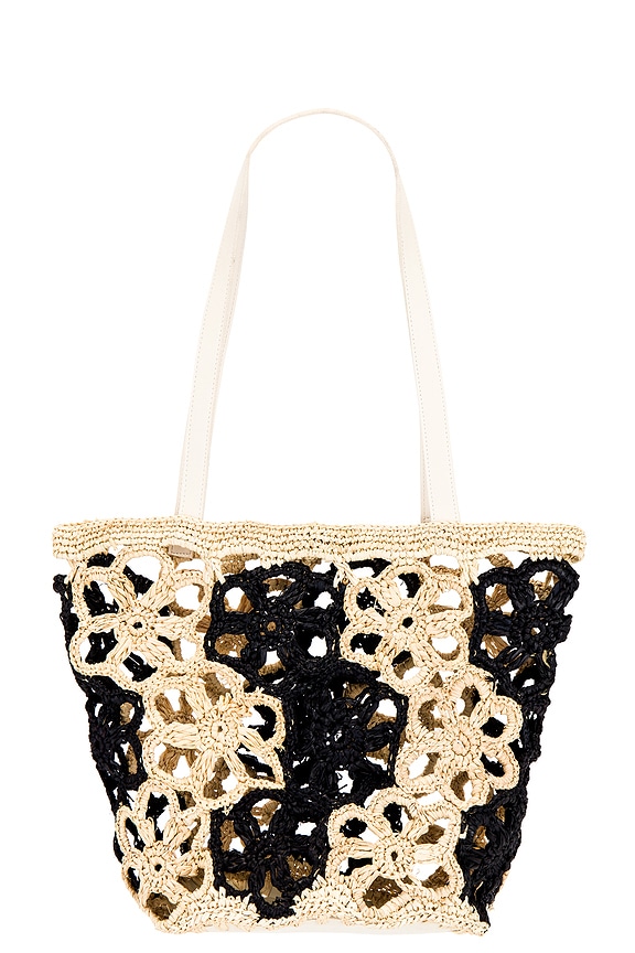 view 2 of 4 СУМКА ТОУТ MAHI FLORAL in Natural & Black