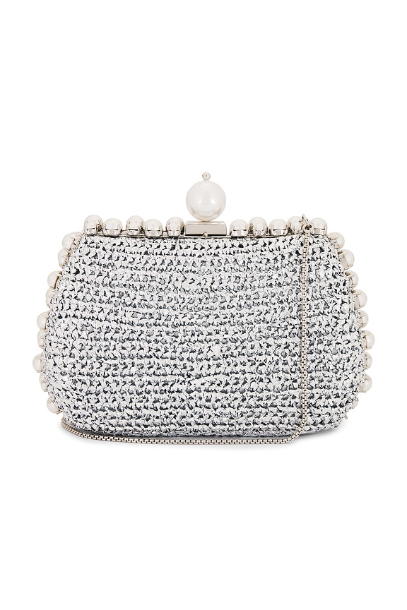 view 2 of 5 AMELIE メタリッククラッチ in Silver