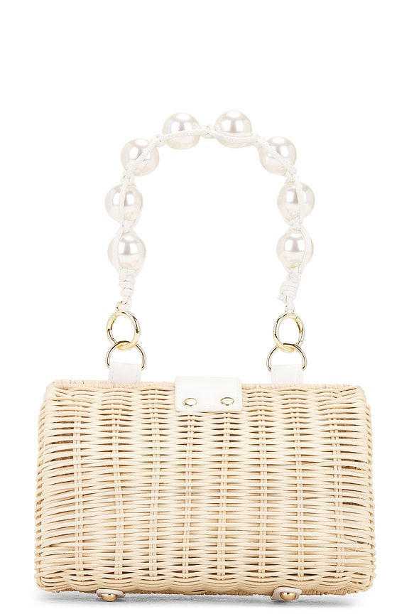 view 2 of 4 Page Leather Clutch in Natural