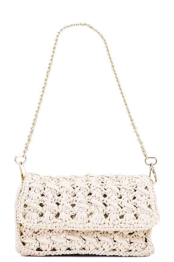 view 1 of 4 CLUTCH COM CORRENTE SHILOH in Cream