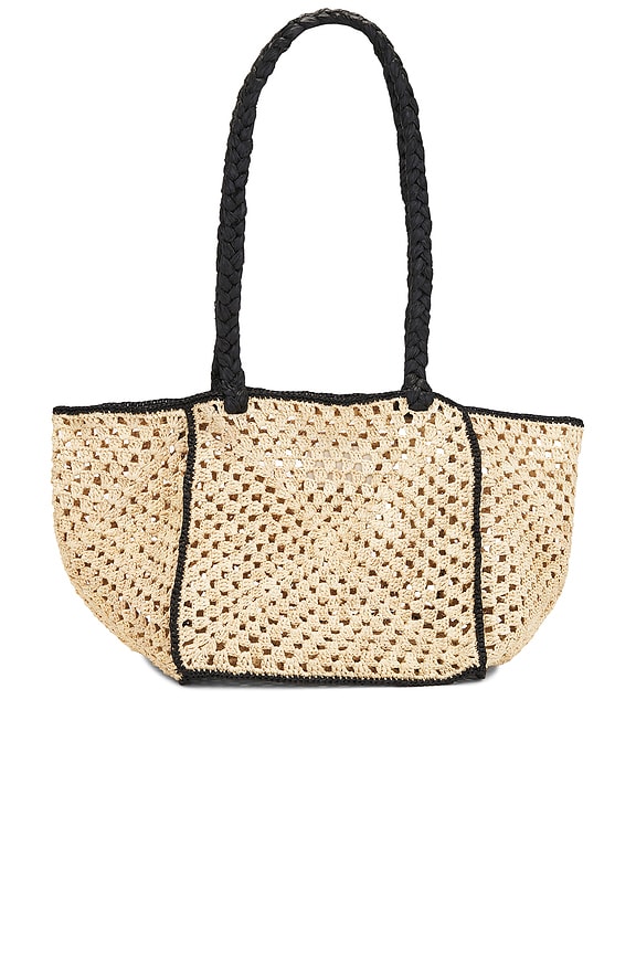 view 2 of 4 Revalli Tote in Natural & Black