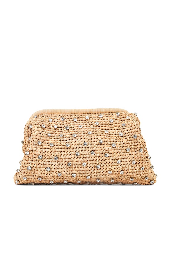 view 2 of 4 BRIAR 크리스탈 클러치 in Honey