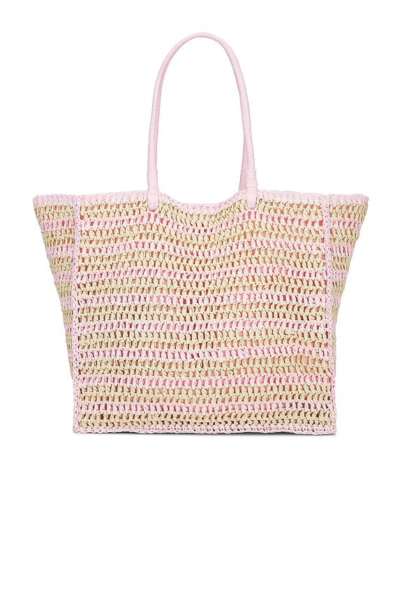 view 2 of 4 Torino Tote in Natural & Petal