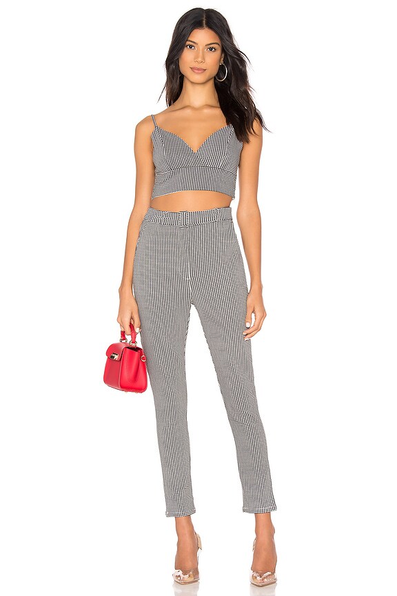 view 1 of 3 Trixie Pant Set in Black & White