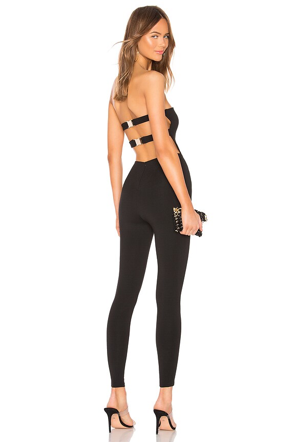 view 1 of 4 Jay Buckle Jumpsuit in Black