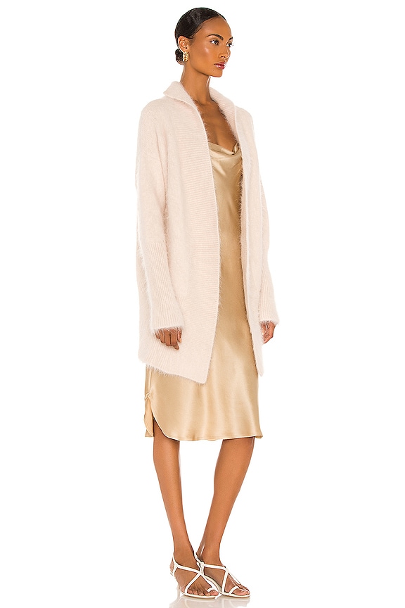 view 2 of 3 Angora Cardigan in Oatmeal