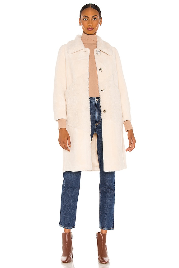 view 1 of 5 Carrie Coat in White