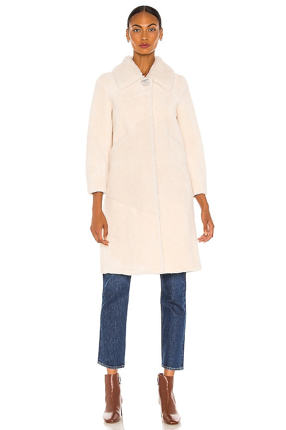 view 2 of 5 Carrie Coat in White