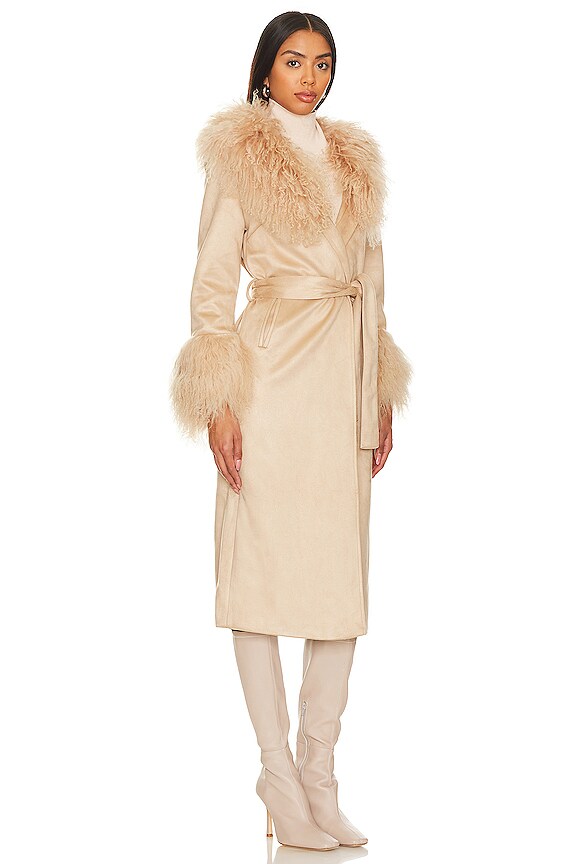 view 2 of 3 Gigi Coat in Caramel